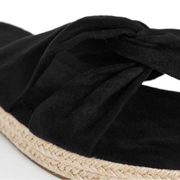 Evans extra wide softie knot platform shoes (10 extra wide) - Picture 3 of 8